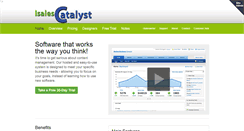 Desktop Screenshot of isalescatalyst.com